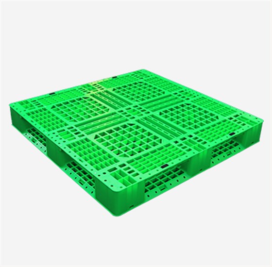 JSL-1212田字塑料托盘-绿(可堆码) JSL-1212田字塑料托盘-绿(可堆码)
