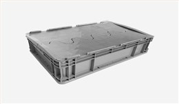 EU-64147物流箱（配翻盖）