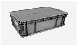 EU-64230物流箱（配翻盖）